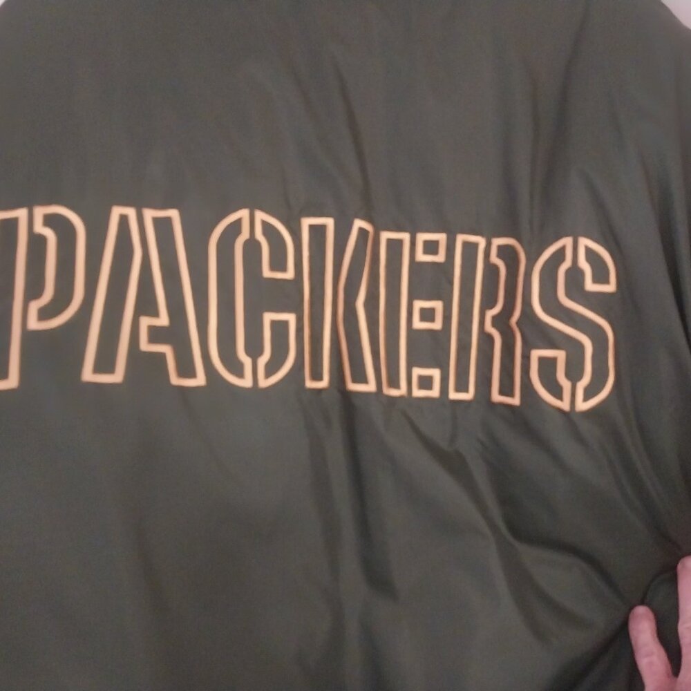 NFL packers' jacket reversable 1990s NFL Experience - Picture 9 of 14